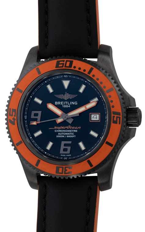 breitling superocean 44 orange|breitling superocean 44 special.